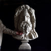 Huge Impressive Plaster Bust of the Otricoli Zeus.