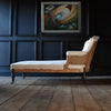 19th Century Scroll Arm French Chaise Longue. Upholstery inclusive.