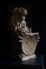 19th Century Plaster Statue of a Heraldic Lion.