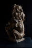 19th Century Plaster Statue of a Heraldic Lion.
