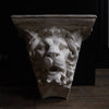 Architectural 19th Century Plaster Lions Head Corbel.