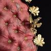 Charming 19th Century French Silk Marriage Cushion.