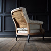19th Century Napoleon III Button Back Armchair. Upholstery Inclusive