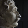 Antique French Plaster Bust of a Gentleman