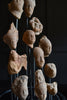 Terracotta Greco Roman Head Fragments Mounted in Victorian Glass dome. 1st century BC- 1st AD.