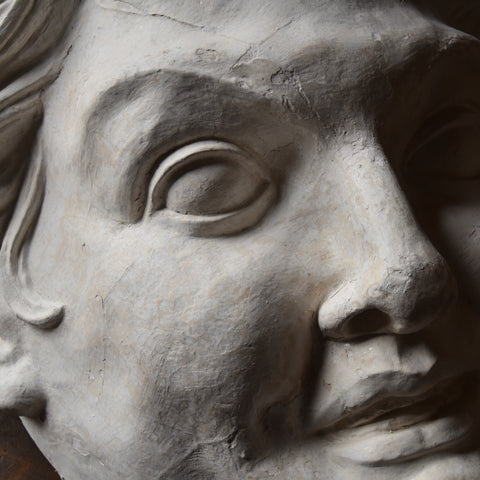Large Plaster Head of Pan. Provenance: Savoy Hotel, Circa 1930