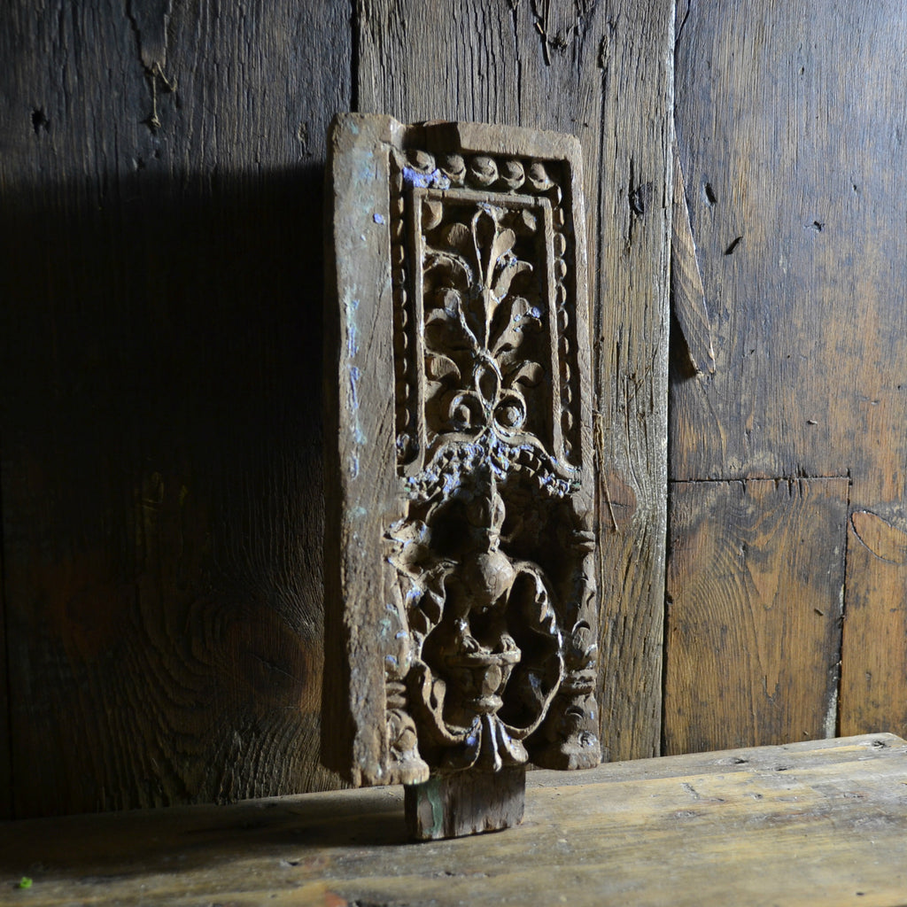 Early 17th Century Peacock Wall Carving "SOLD"