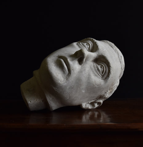A Fine Sculpted Plaster Head of King George VI by Otakar Steinberger.
