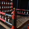 Pair of Decorative Painted Punjabi Armchairs.