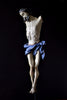 An Impressive 17th Century French Polychrome Figure of Christ.