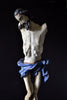 An Impressive 17th Century French Polychrome Figure of Christ.