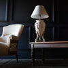 French Classical Figural Plaster Vase Lamp. Circa 1900.