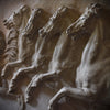 Hugely Decorative Classical Plaster Frieze of an Athlete, Late 19th early 20th Century.