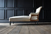 19th Century Napoleon III Ebonised Chaise longue. Upholstery Inclusive