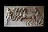 Hugely Decorative Classical Plaster Frieze of an Athlete, Late 19th early 20th Century.