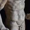 Exceptional 19th Century English Plaster Statue of Capitoline Hercules.