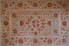 Mounted Hand Embroidered Pomegranate Uzbek Suzani.