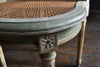 Set of Six Louis XVI Revival Painted Dining Chairs.