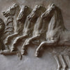 Hugely Decorative Classical Plaster Frieze of an Athlete, Late 19th early 20th Century.