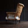 Excellent Pair of French Napoleon III Buttoned Armchairs. Upholstery Inclusive.