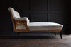 French Napoleon III Button Back Chaise Longue. Upholstery inclusive.