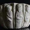 Stone Baptismal Font Depicting the Twelve Apostles.
