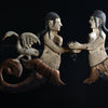 Pair of Delightful Mermaid Tavern Brothel Signs.