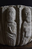 Stone Baptismal Font Depicting the Twelve Apostles.