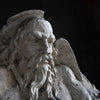Large Unusual 19th Century Sculpted Plaster Representation of Death.