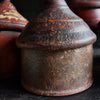Collection of Six Hindu Bindi Ceremonial Powder Jars.