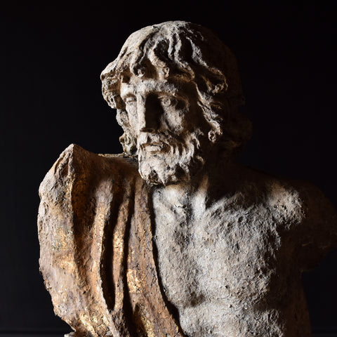 Papier Mâché Sculpture of a Ancient Greek. French Circa 1920