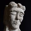 17th Century Carved Limestone Church Corbel Portraying a French Saint.