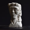 17th Century Carved Limestone Church Corbel Portraying a French Saint.