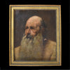 Fine 19th Century French Impressionist Portrait of a Bearded Man.