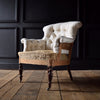 Elegent Napoleon III Button Back Armchair, Upholstery Inclusive.