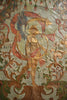 A Important and Rare Framed Polychrome and Gilt Embossed Leather Panel, Circa 1680-1730