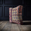 Large Napoleon III Ottoman Foot Stool with Kilim Upholstery.