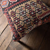 Large Napoleon III Ottoman Foot Stool with Kilim Upholstery.