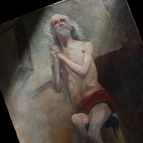 Brilliant 19th Century French School Study of a Gentleman.