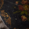 Charming 19th Century French Jappaned Tilt Top Table.