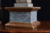 Pair of Rare 18th Century Baroque Carved Wood Flames.