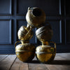 Group of Five 19th Century Decorative Brass & Copper Normandy Jugs.