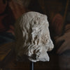 An Interesting Medieval Carved Stone Head. 14th-15th century.