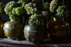 Group of Five 19th Century Decorative Brass & Copper Normandy Jugs.