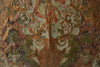 A Important and Rare Framed Polychrome and Gilt Embossed Leather Panel, Circa 1680-1730