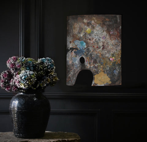 Decorative large 19th Century French Artists Palette.