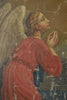 Beautiful Pair of Large French 19th Century Paintings of Angels.