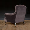 Late 19th Century Ebonised Howard Style Armchair. 'SOLD'