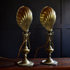 Pair of English Gimbal Ship's Lamps, Circa 1920