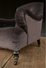 Late 19th Century Ebonised Howard Style Armchair. 'SOLD'